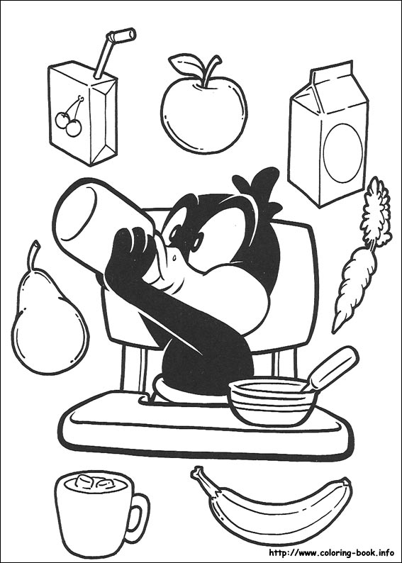 Baby Looney Tunes coloring picture